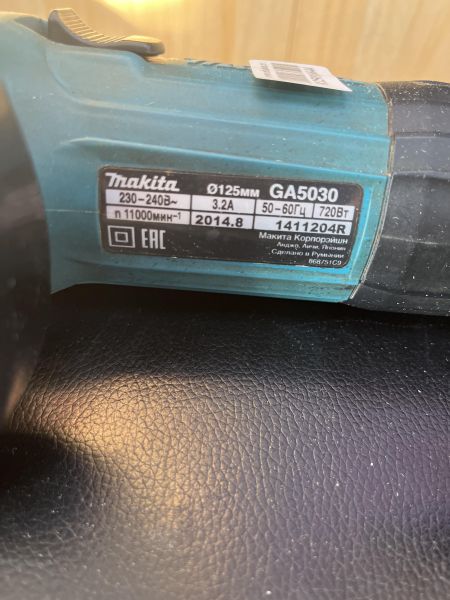шлифмашина угловая сетевая Makita GA5030 в Иркутск