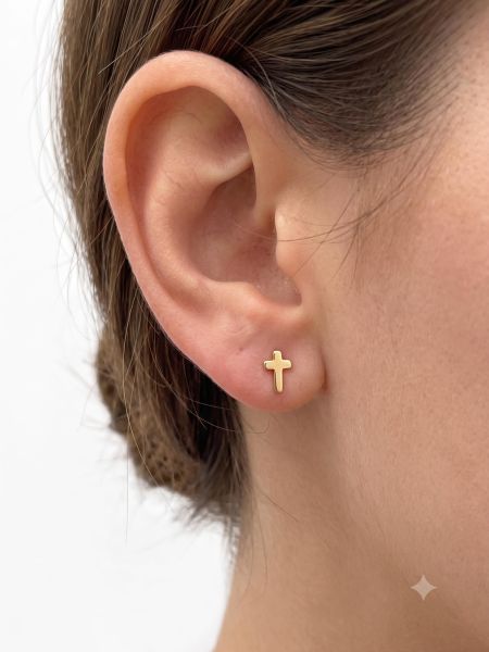 золотые серьги Серьги золото 585 0,51g, вес изделия 0.51g в Иркутск