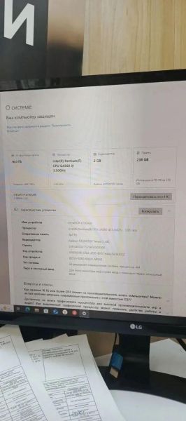 системный блок Сборка G4560, RX 550/550 Series, 16GB RAM, SSD 256 GB в Иркутск