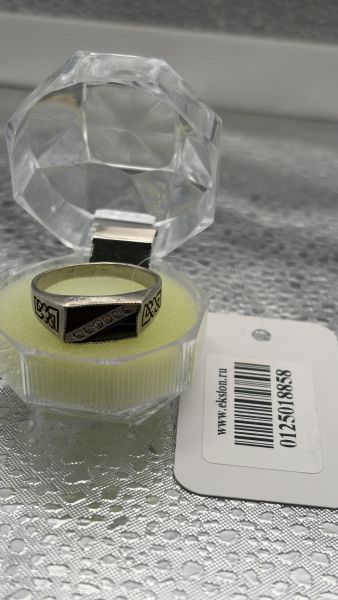 серебряное кольцо Кольцо серебро 925 3,37g, вес изделия 4.09g, размер 20.5 в Иркутск