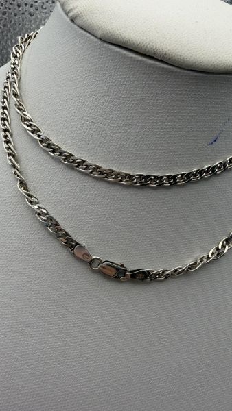 серебряная цепь Цепь серебро 925 11,11g, вес изделия 11.11g, длина 60 см в Иркутск