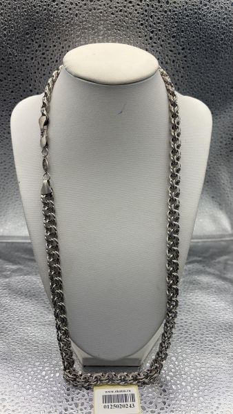 серебряная цепь Цепь серебро 925 91,55g, вес изделия 91.55g, длина 60 см в Иркутск
