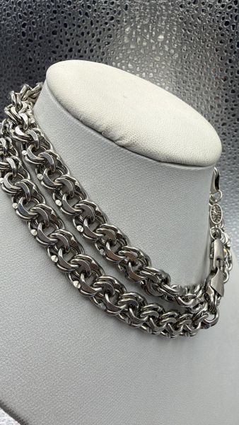 серебряная цепь Цепь серебро 925 91,55g, вес изделия 91.55g, длина 60 см в Иркутск