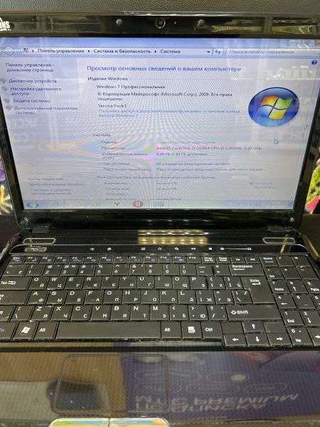 Купить DNS без модели (15,6/i3-2330M/HD 6730M/8GB RAM/HDD 500GB+SSD 120GB) в Иркутск за 11200 руб.