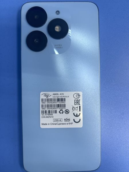 Купить Itel A70 4/256GB (A665L) Duos в Иркутск за 5399 руб.