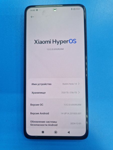 Купить Xiaomi Redmi Note 14 8/256GB (24117RN76O) Duos в Иркутск за 10600 руб.