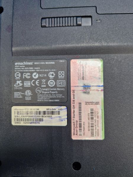 Купить eMachines E527-902G25Mi в Иркутск за 1600 руб.