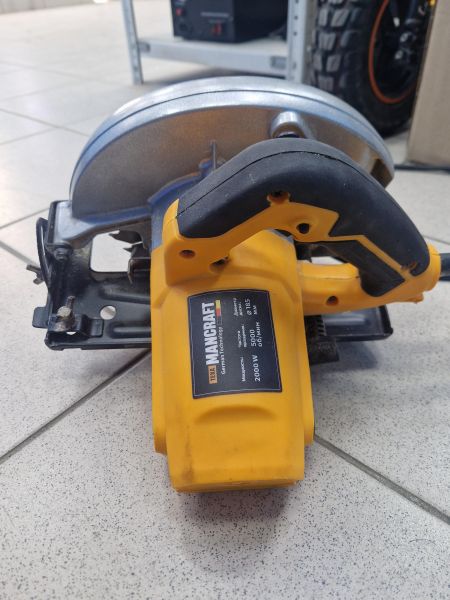 дисковая пила сетевая MANCRAFT 2000W (5000 об/мин, 185 мм) в Иркутск