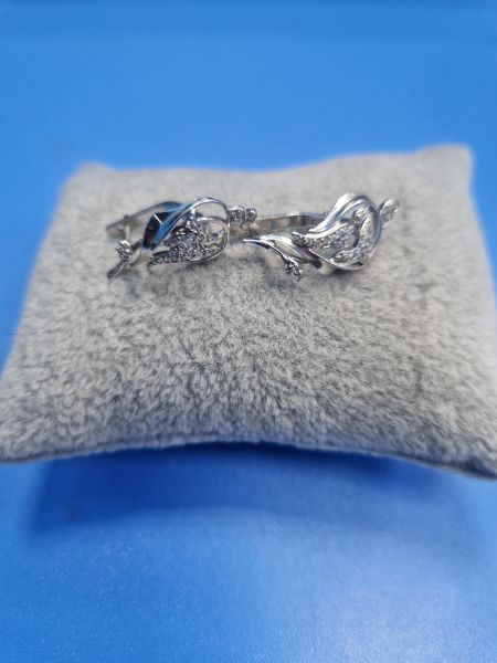 серебряные серьги Серьги серебро 925 3,57g, вес изделия 3.57g в Иркутск