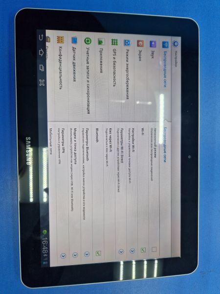 планшет Samsung Galaxy Tab 10.1 32GB (P7500) (c SIM, с СЗУ) в Иркутск