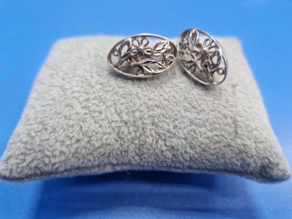 серебряные серьги Серьги серебро 925 4,70g, вес изделия 4.7g в Иркутск