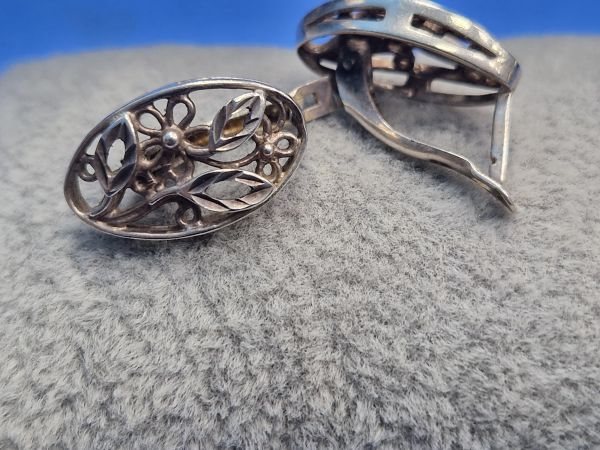 серебряные серьги Серьги серебро 925 4,70g, вес изделия 4.7g в Иркутск
