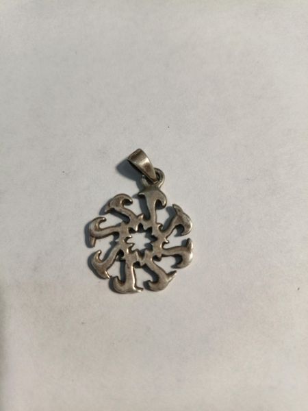 серебряная подвеска Подвеска серебро 925 5,21g, вес изделия 5.21g в Иркутск
