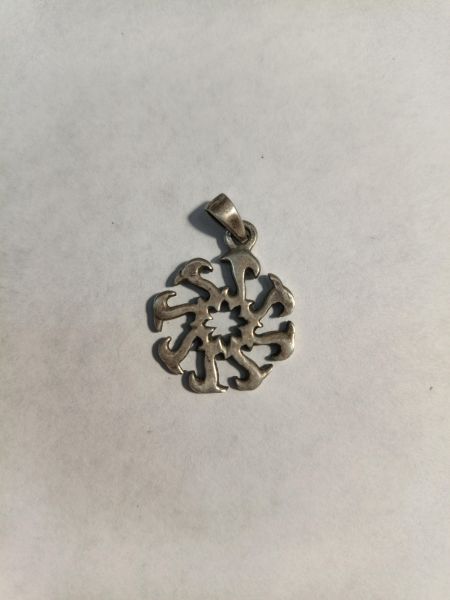 серебряная подвеска Подвеска серебро 925 5,21g, вес изделия 5.21g в Иркутск