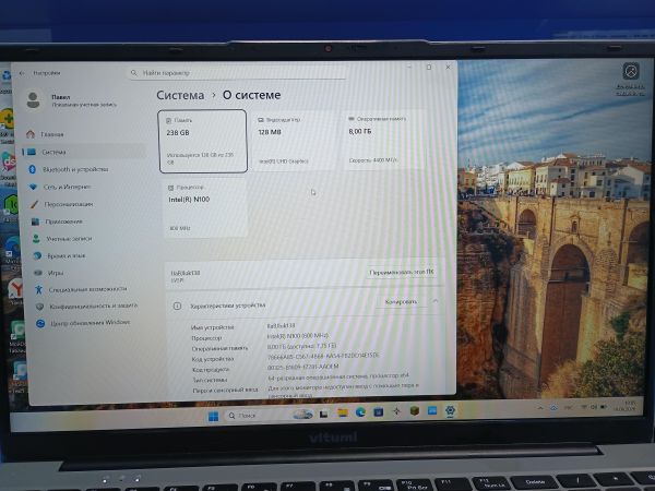 ноутбук Vitumi V15 LV5PIWG02 в Иркутск