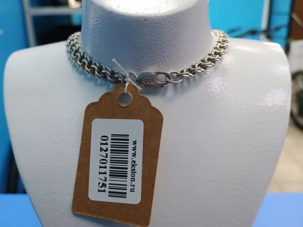 серебряная цепь Цепь серебро 925 27,80g, вес изделия 27.81g, длина 58 см в Иркутск