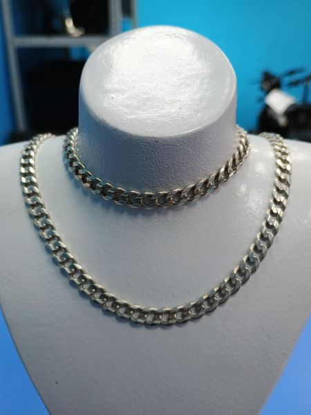 серебряная цепь Цепь серебро 925 26,71g, вес изделия 26.72g, длина 58 см в Иркутск