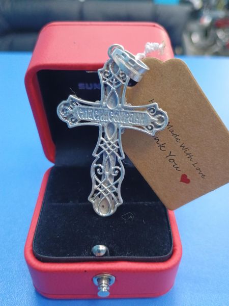 серебряный крест Крест серебро 925 9,38g, вес изделия 9.38g в Иркутск