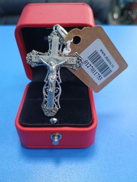 серебряный крест Крест серебро 925 9,38g, вес изделия 9.38g в Иркутск