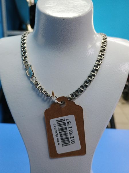 серебряная цепь Цепь серебро 925 21,56g, вес изделия 21.57g, длина 55 см в Иркутск