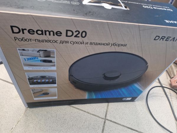 робот-пылесос Dreame D20 (RLD35GA) с СЗУ в Иркутск