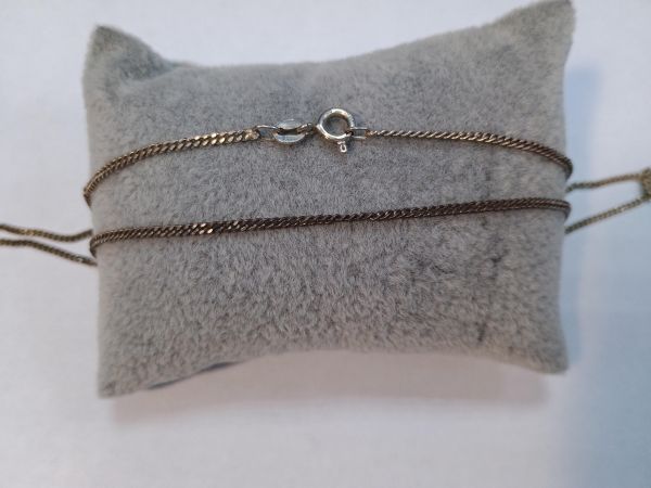 серебряная цепь Цепь серебро 925 4,01g, вес изделия 4.02g, длина 40 см в Иркутск
