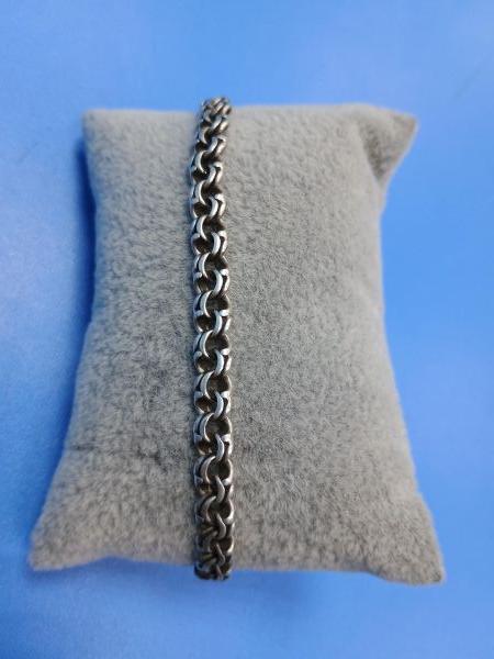 серебряный браслет Браслет серебро 925 11,27g, вес изделия 11.28g, длина 22 см, 00 нет камней в Иркутск