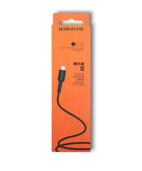 Купить microUSB BOROFONE BX16 (кабель) в Ангарск за 249 руб.