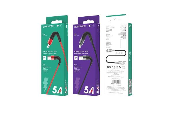 Купить microUSB BOROFONE BX32 (кабель) в Иркутск за 319 руб.