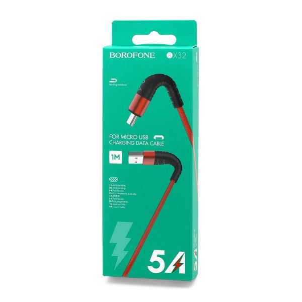 Купить microUSB BOROFONE BX32 (кабель) в Иркутск за 319 руб.