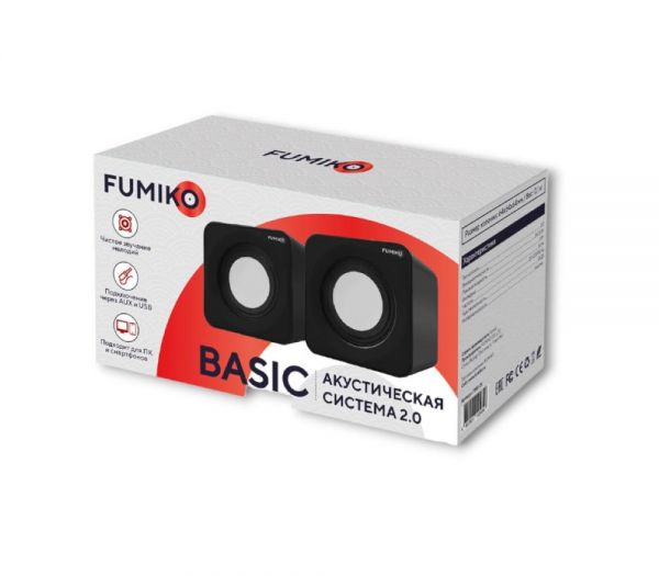 Купить FUMIKO  2.0 mini в ассортименте (Колонки) в Иркутск за 249 руб.
