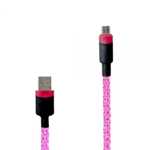 Купить microUSB NoBrand с подсветкой 1м в ассорт.(кабель) в Иркутск за 69 руб.