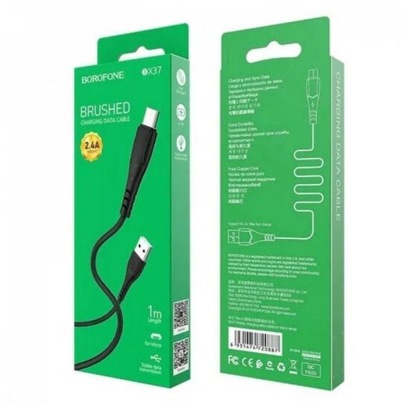 Купить microUSB BOROFONE BX37 1 метр (кабель) в Иркутск за 69 руб.