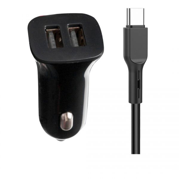 Купить SKYDOLPHIN 2.4A+USB-Type-C кабель в ассорт.(АЗУ) в Тулун за 199 руб.