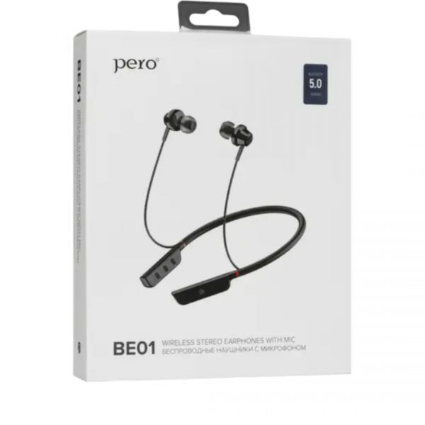 Купить PERO BE01 (спортивные Bluetooth-наушники) в Иркутск за 949 руб.