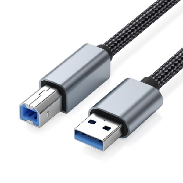 Купить USB-Type-C кабель для принтера 2м в ассортименте в Ангарск за 399 руб.