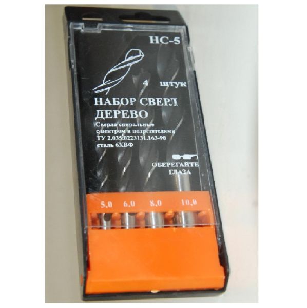 Купить Набор сверл по дереву НС-5 в Саянск за 69 руб.