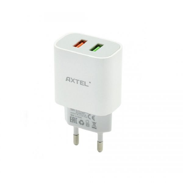 Купить 2,4A AXTEL (2 USB) в Иркутск за 399 руб.