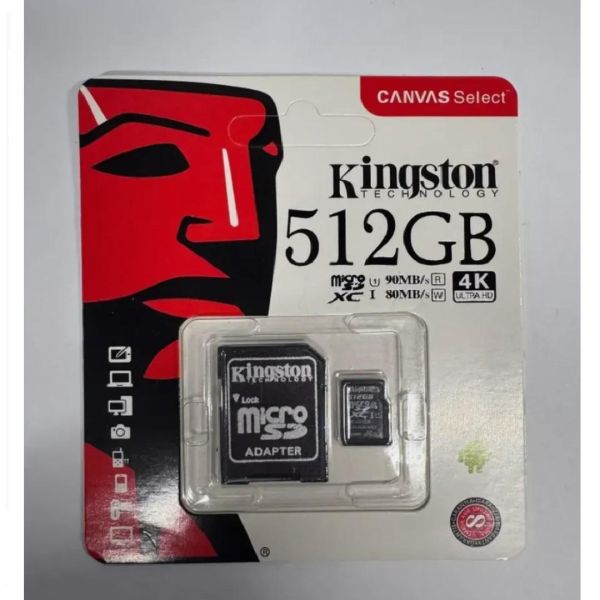Купить microSD 512GB в ассорт.(новая) в Хабаровск за 749 руб.