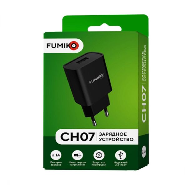 Купить 2.1A FUMIKO-CH07  (Адаптер) в Иркутск за 149 руб.