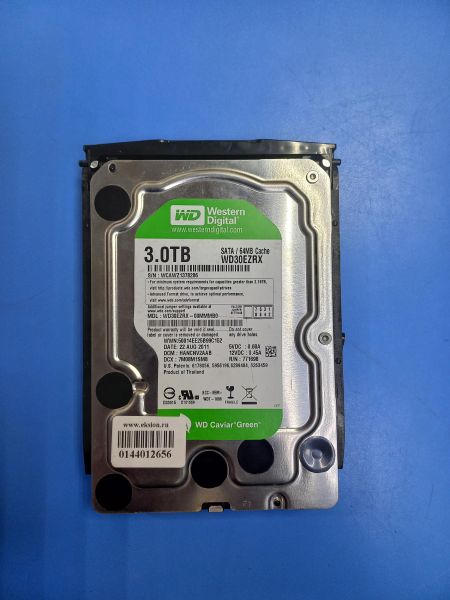 Купить Western Digital WD30EZRX 3ТБ в Чита за 2400 руб.