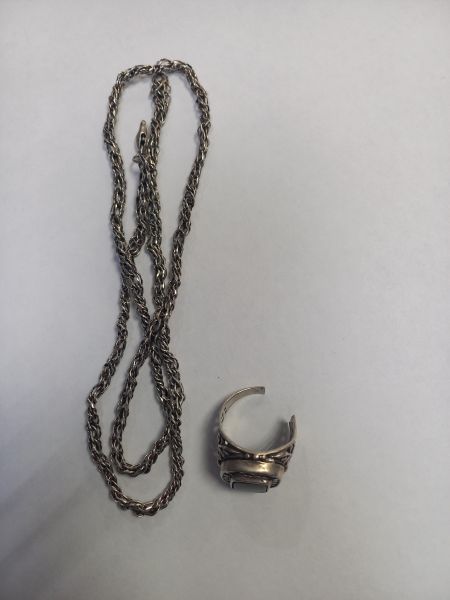 Купить Лом или горсть серебро 925 27,36g, вес изделия 29.74g в Чита за 1950 руб.