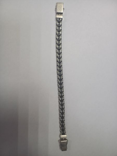 серебряный браслет Браслет серебро 925 38,05g, вес изделия 38.05g, длина 23.5 см в Чита