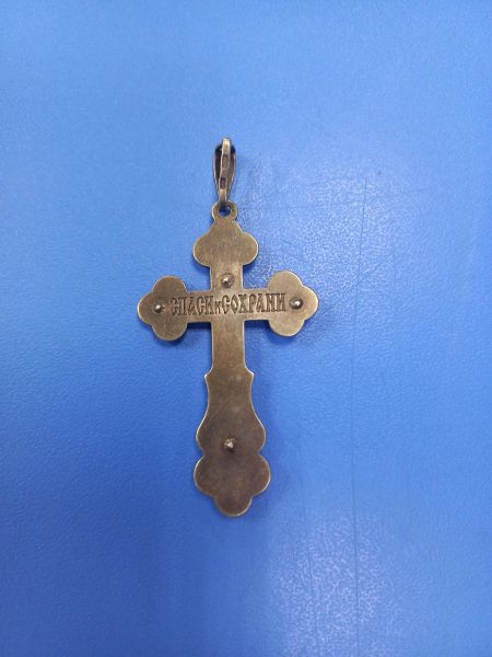 серебряный крест Крест серебро 925 3,43g, вес изделия 3.43g в Иркутск