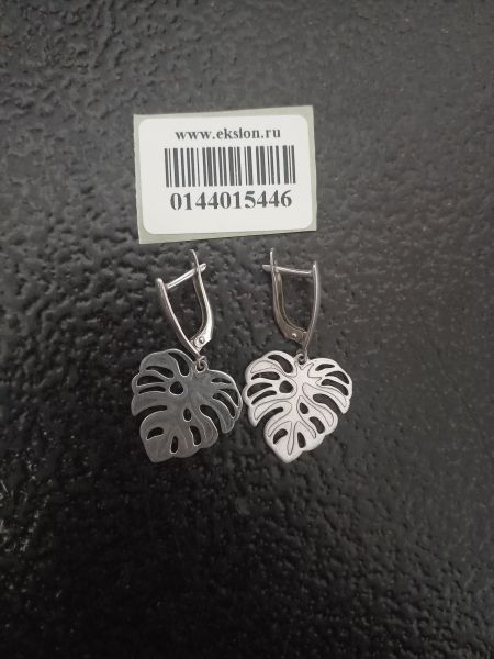 серебряные серьги Серьги серебро 925 3,90g, вес изделия 3.9g в Иркутск