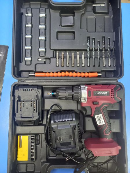 шуруповёрт аккумуляторный Pioneer CD-M2011C USP с СЗУ в Чита