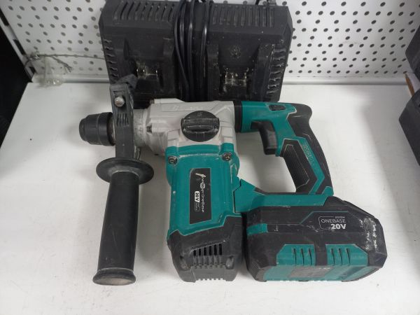 перфоратор аккумуляторный FinePower CRHBL23 OneBase20 с СЗУ в Чита