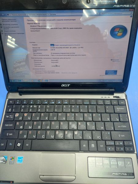 ноутбук Acer Aspire One ZA3 в Чита