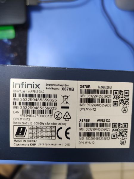 Купить Infinix Note 30 Pro 8/256GB (X678B) Duos в Томск за 14949 руб.