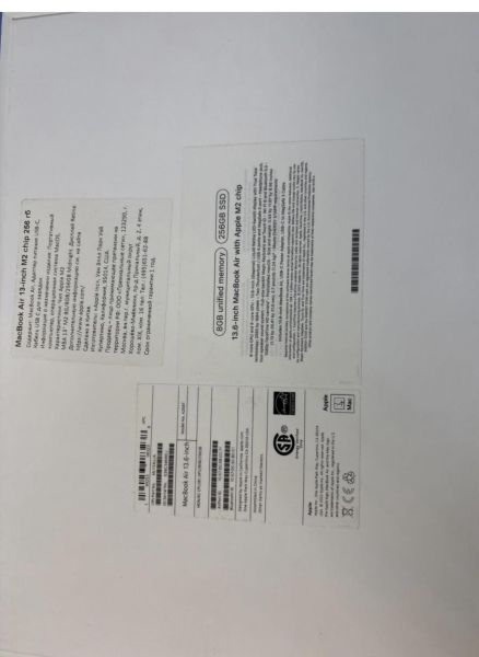 ноутбук Apple MacBook Air 13 2022 8/256GB (A2681) в Томск